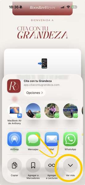 Paso 3: Toca Ver más